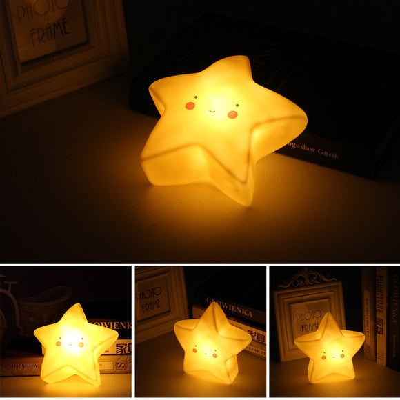 LED Star Shape Light Cute Cartoon Night Light Kids Bedroom Unicorn Light Home Decoration Lamp Christmas Halloween Gift - Shop Cali & Cole