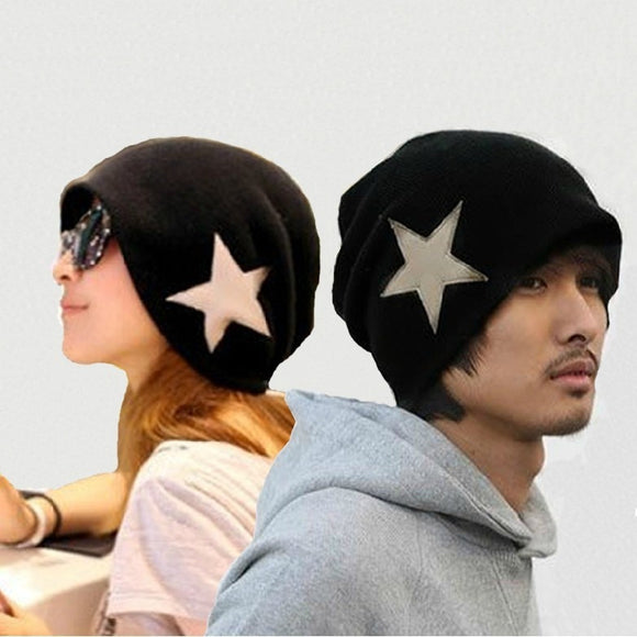 New Fashion Men's Women's Crochet Star Beanie Hat Skull Cap Ski Knit WINTER - Shop Cali & Cole
