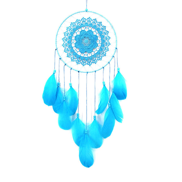 Handmade Lace Dream Catcher Feather Bead Hanging Decoration Ornament Gift - Shop Cali & Cole